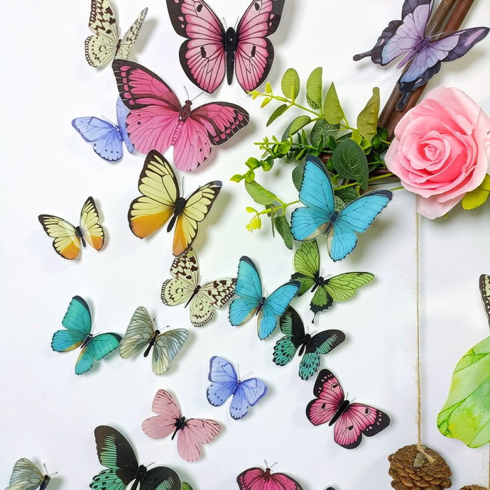 Art And Craft For Nursery - Adesivos de parede 3D em PVC