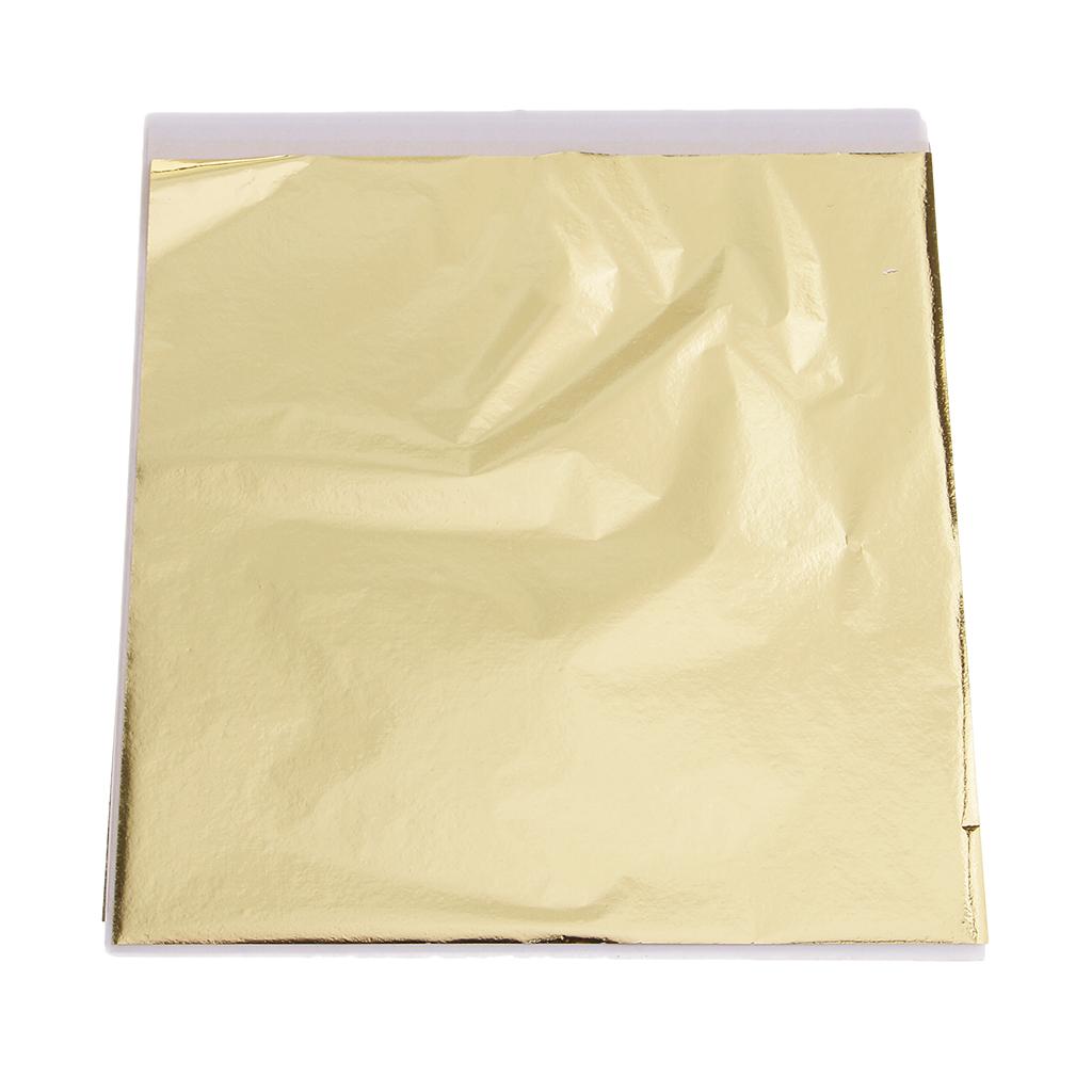 Art Craft With Paper - 100x14cm folhas de folha de ouro