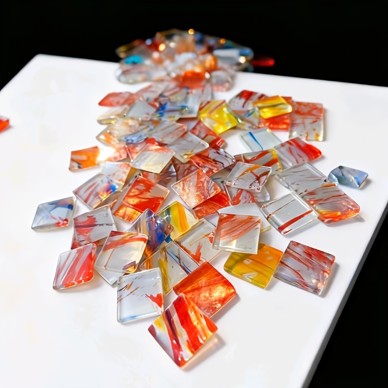 Art Craft Bar - Mosaico quadrado de 100g em quartzo