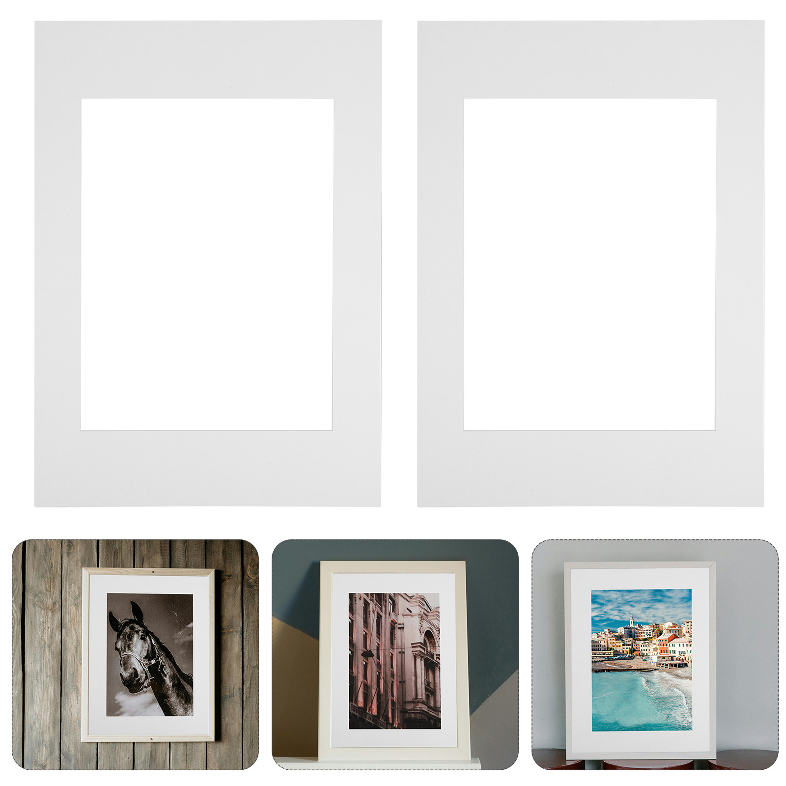 Art Craft Cardboard - 10 unidades de cartão branco para