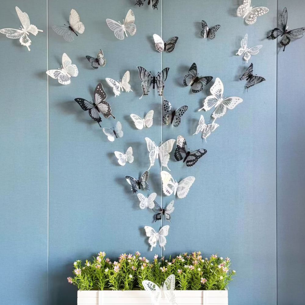 Adesivos de parede 3D em PVC c - Art And Craft For Nursery avaliação e preço