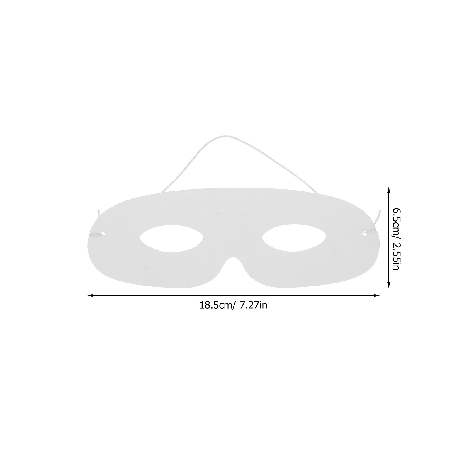 20 unidades de máscaras de pap - Art Craft With Paper avaliação e preço