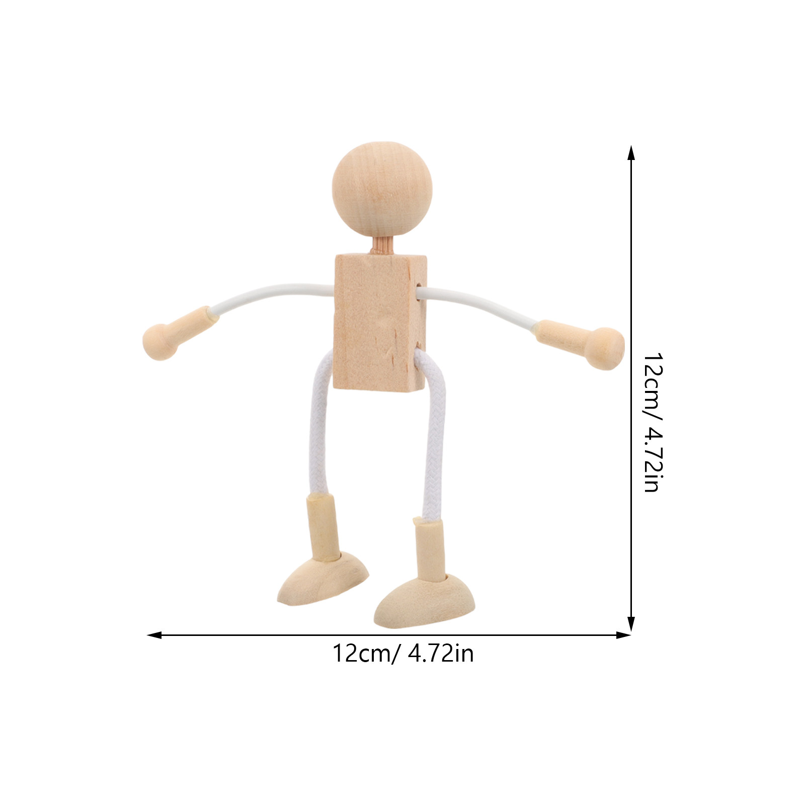 Kit de 4 Figuras de Madeira Fe - Art Craft Kit avaliação e preço