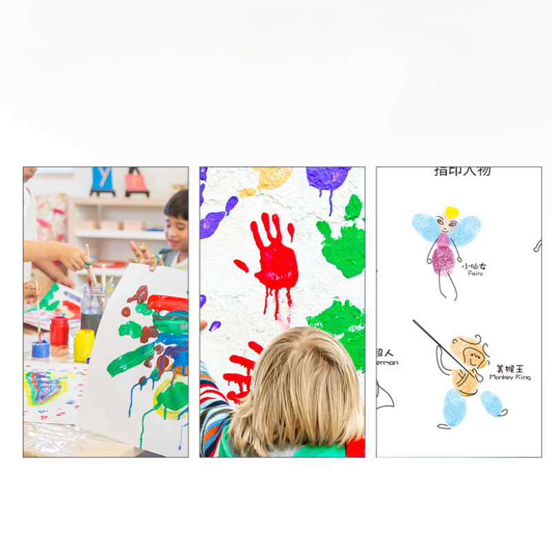Pintura a Dedo para Arte Infan - Gouache Paint Set avaliação e preço