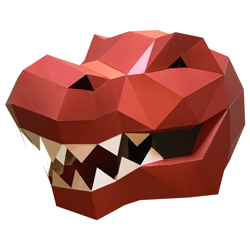 Tyrannosaurus rex animal másca - Art Craft Cardboard avaliação e preço