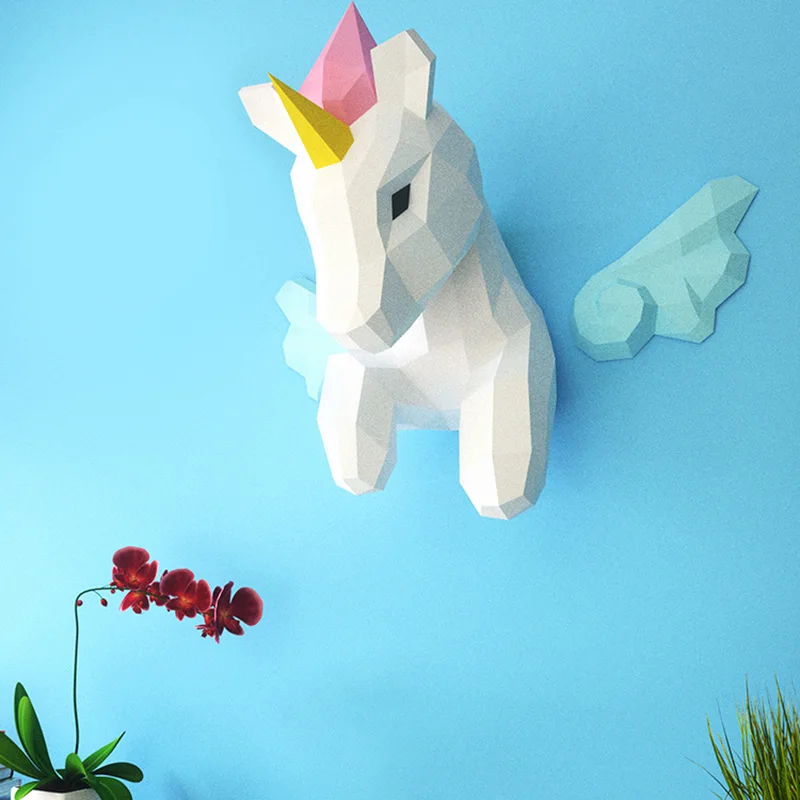 Arco-íris unicórnio animal dec - Art Craft Cardboard avaliação e preço