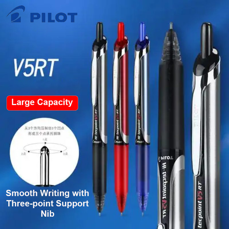 Canetas de gel piloto precisas - Pilot Pen V5 avaliação e preço