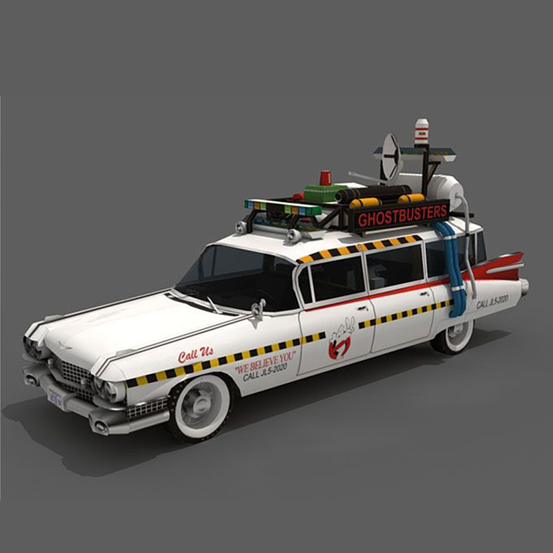 Ghostbusters 3D Papel Modelo P - Art Craft Cardboard avaliação e preço