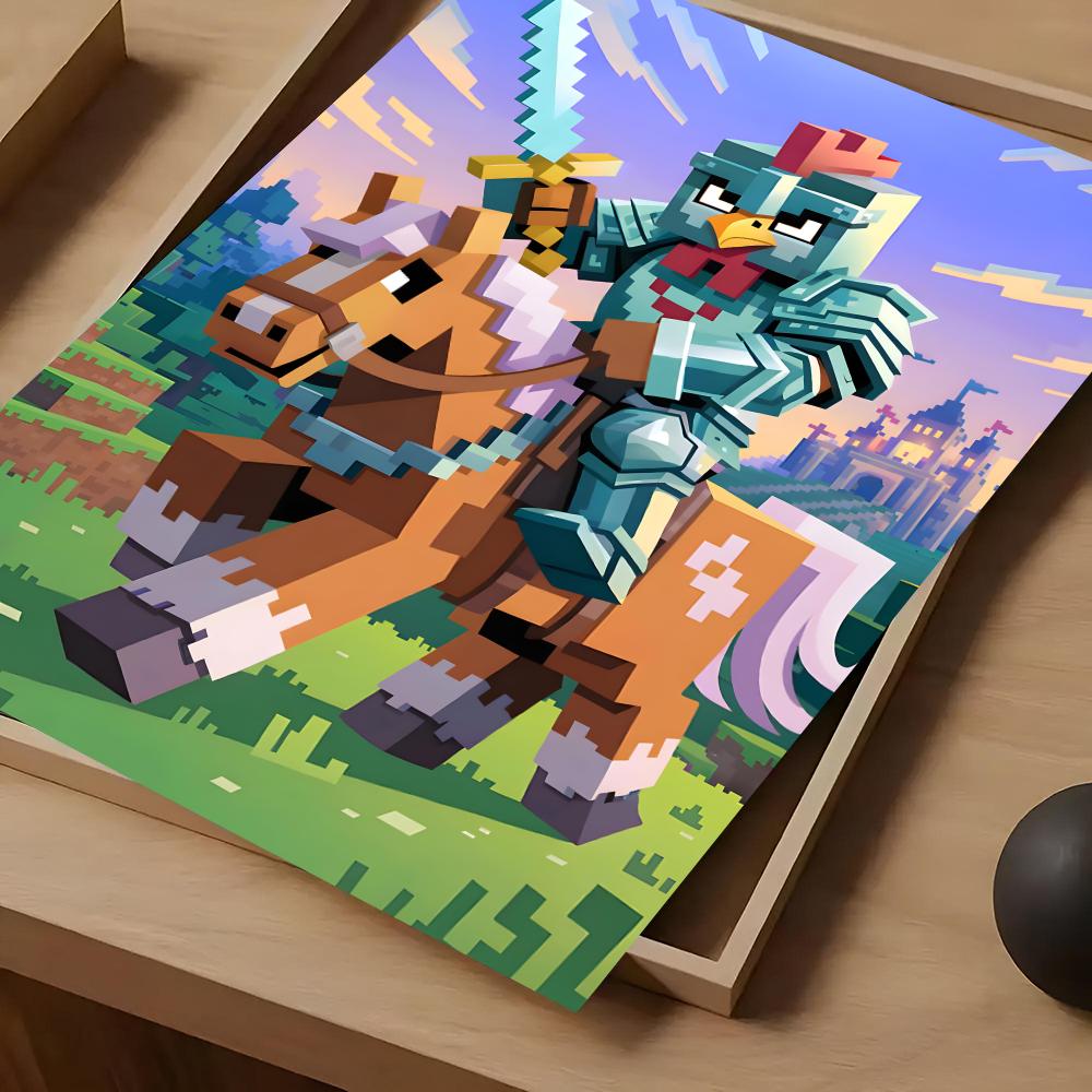 Pôster de jogos Mine-c-crafts, - Art Craft Bar avaliação e preço