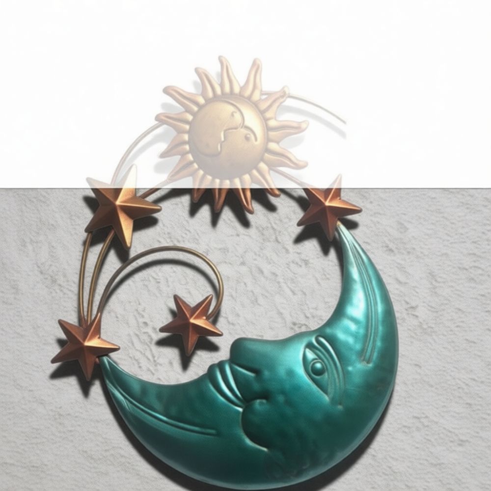 Decoração de parede em metal c - Art And Craft For Nursery avaliação e preço